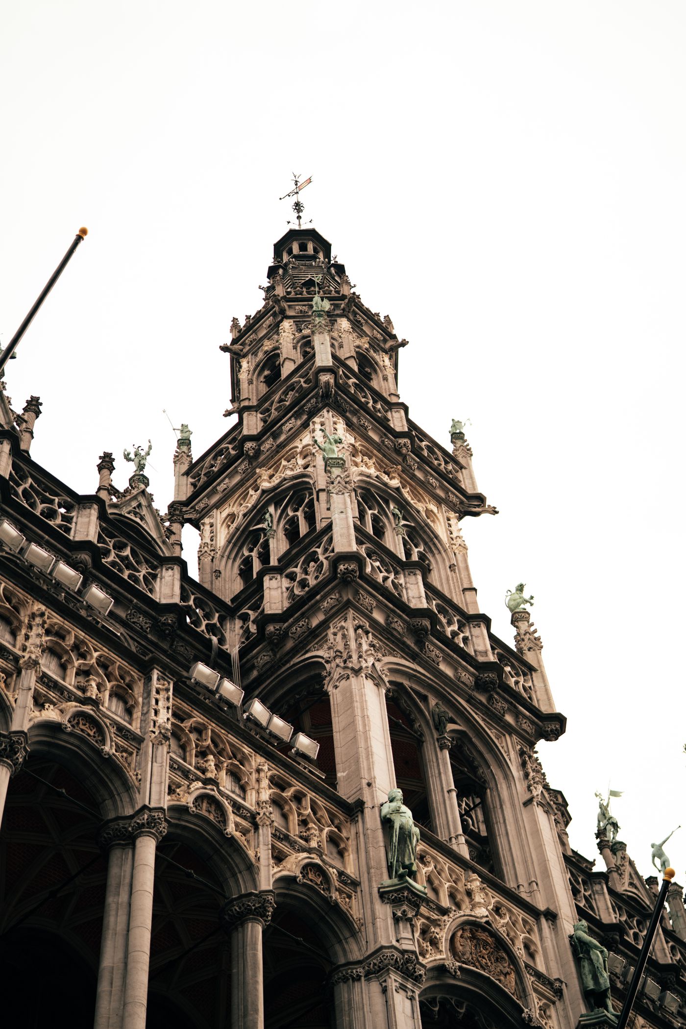 Toren van het stadhuis van Brussel